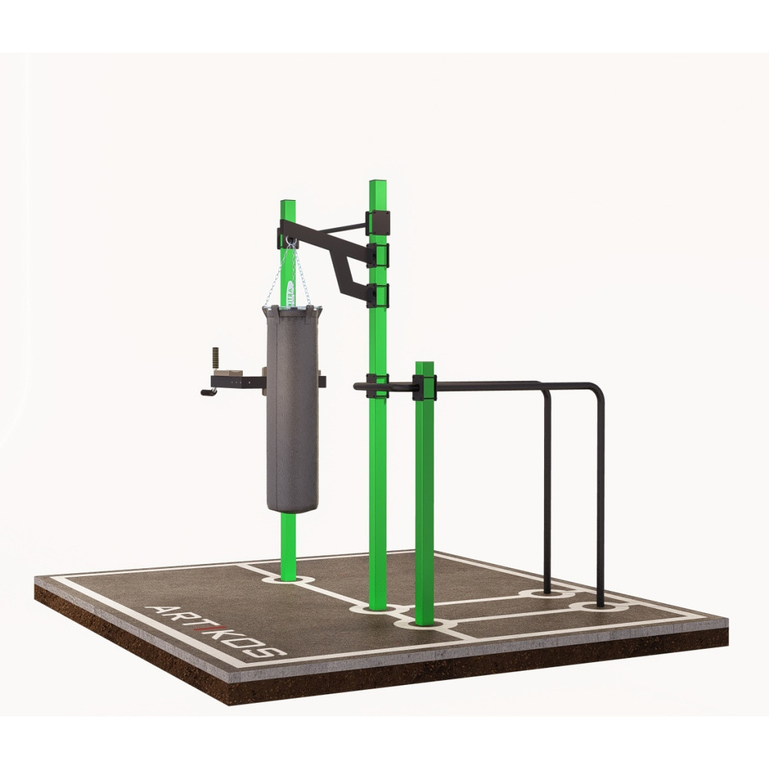 Турнік вуличний з брусами ARTIKOS S-6