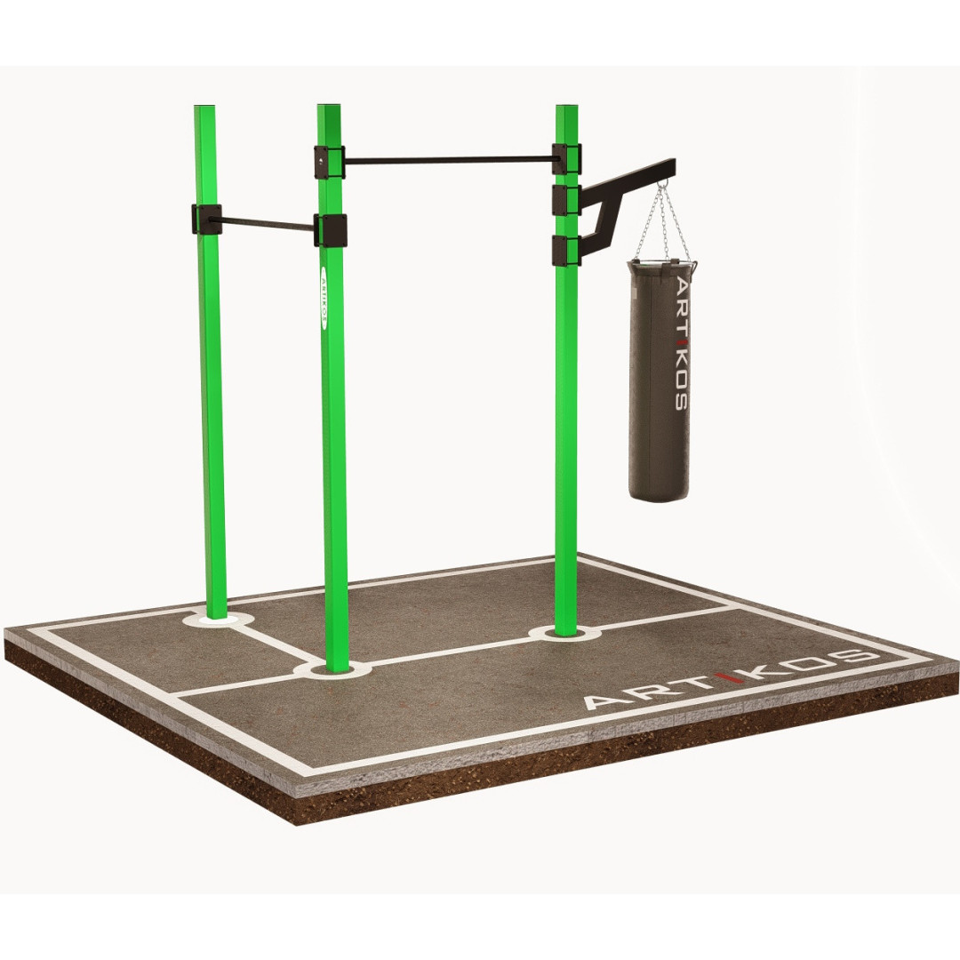 Турнік вуличний подвійний ARTIKOS S-7