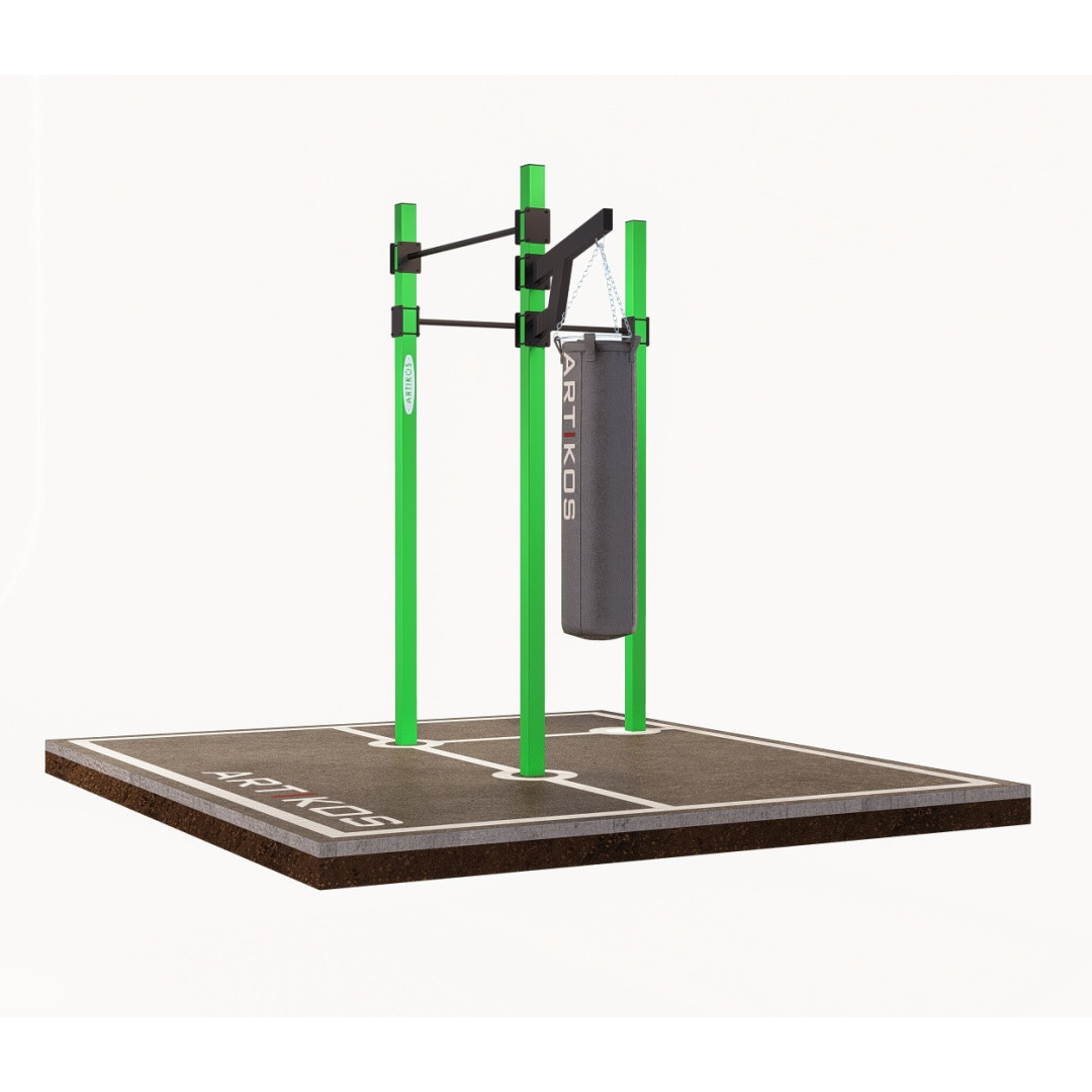 Турнік вуличний подвійний ARTIKOS S-7