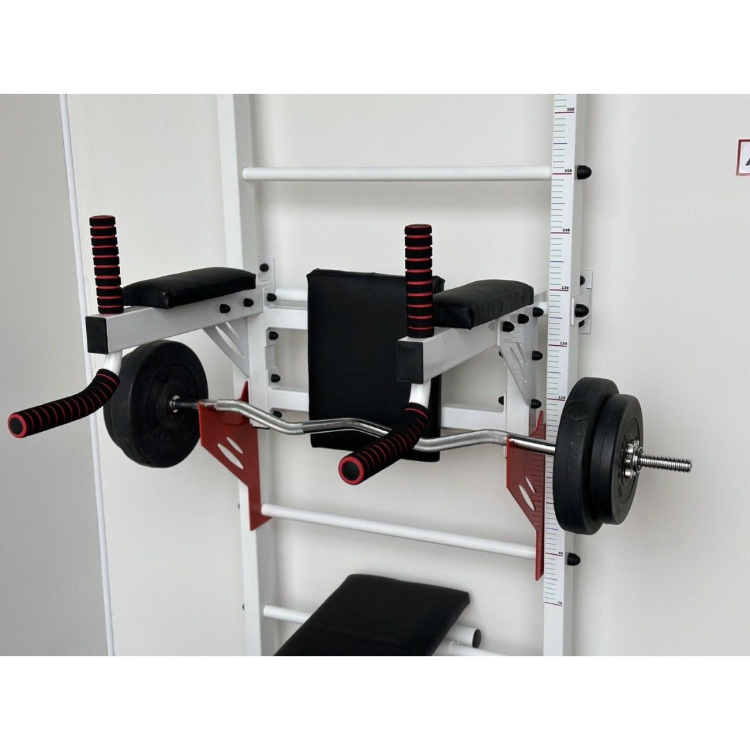 Шведська стінка біла для жиму