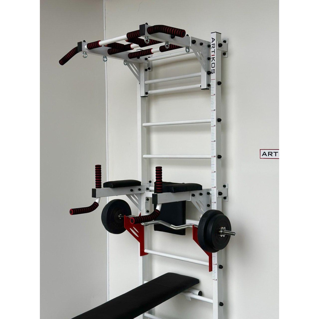 Шведська стінка біла для жиму