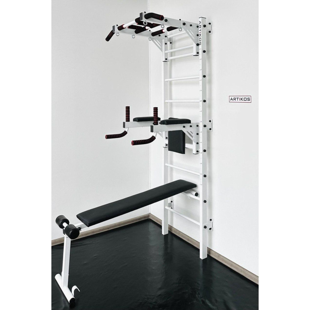 Шведська стінка біла для жиму