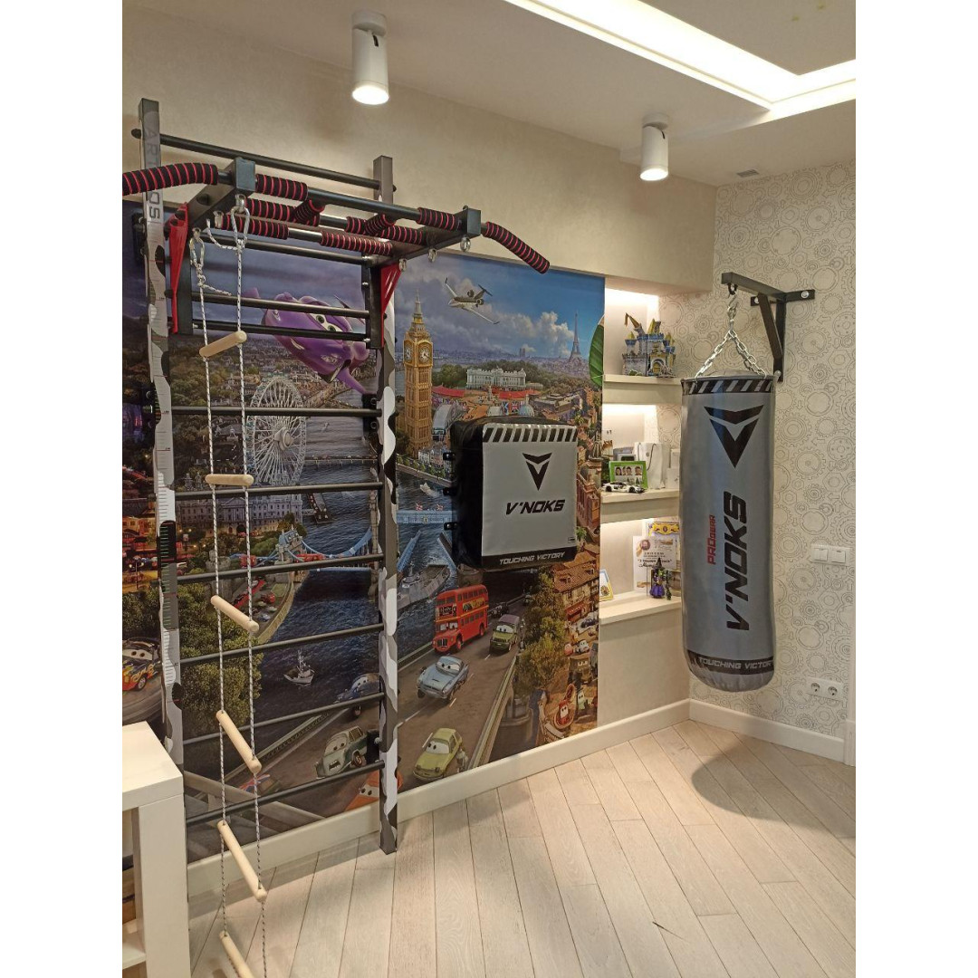 Шведська стінка мілітарі з дитячим набором та матом