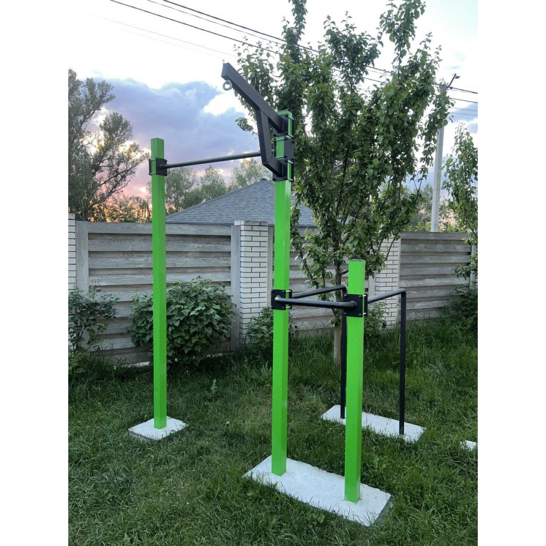 Турнік вуличний з брусами ARTIKOS S-6-3