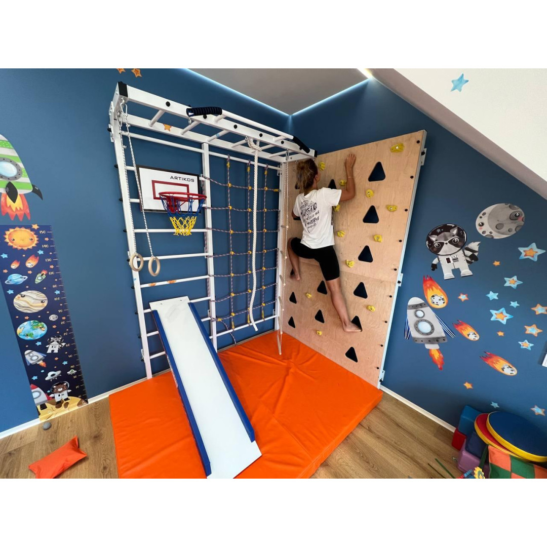 Шведська стінка з рукоходом Комплект ЛЮКС