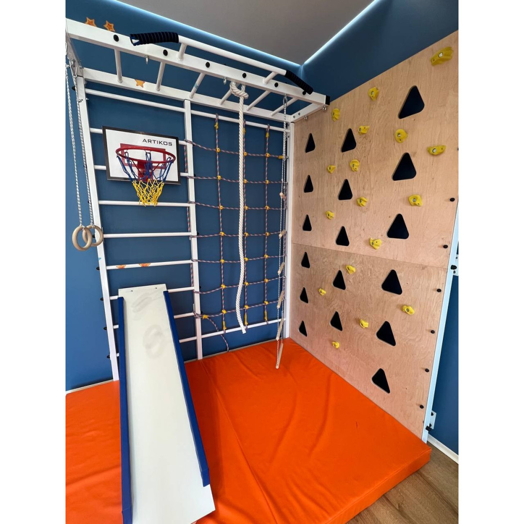 Шведська стінка з рукоходом Комплект ЛЮКС