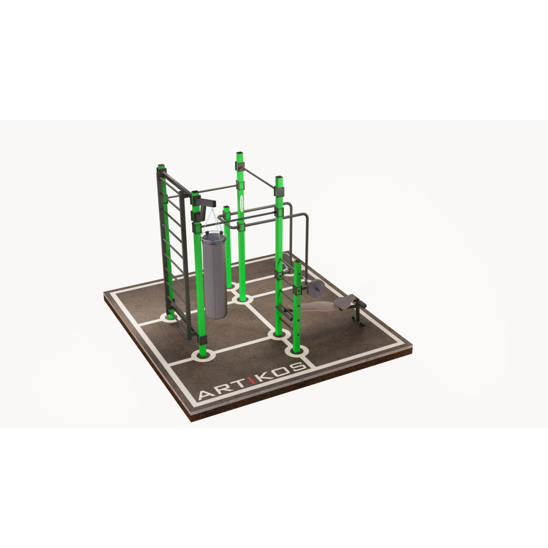 Вуличний спортивний комплекс ARTIKOS XL-3-2