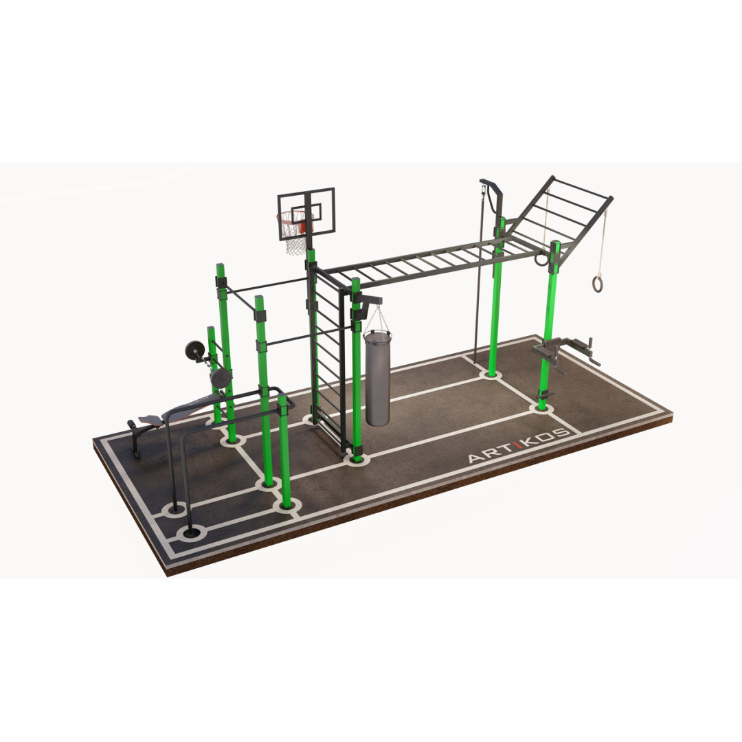 Вуличний спортивний комплекс ARTIKOS XXL-2-2