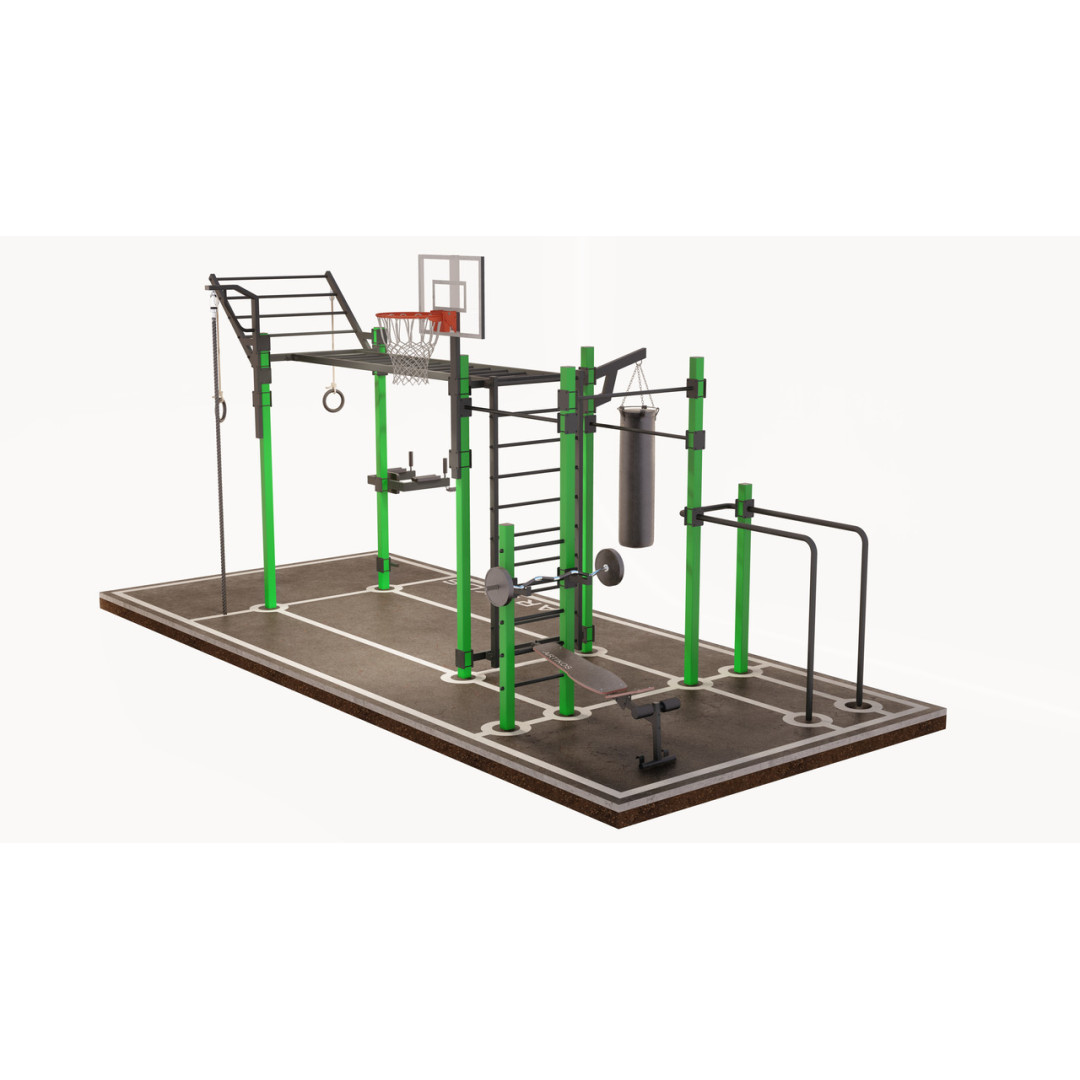 Вуличний спортивний комплекс ARTIKOS XXL-2-2
