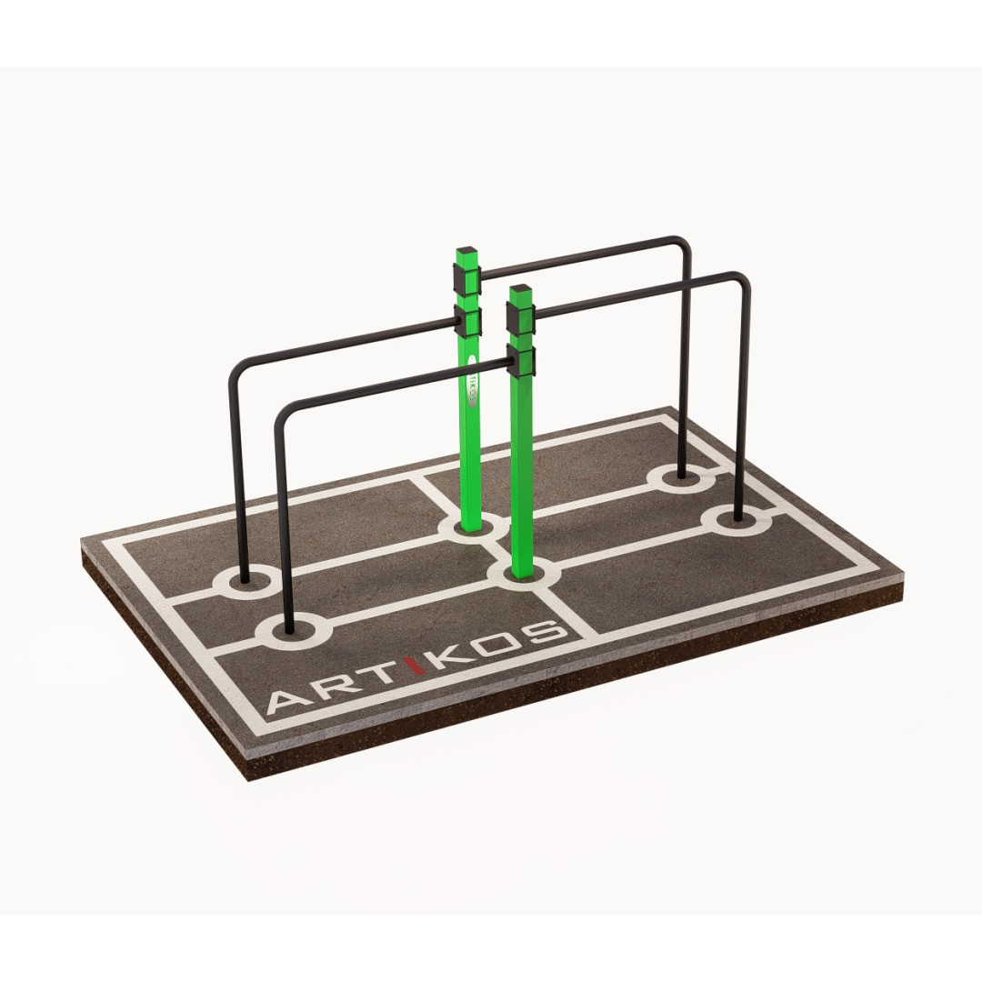 Бруси вуличні різновисокі ARTIKOS S-2
