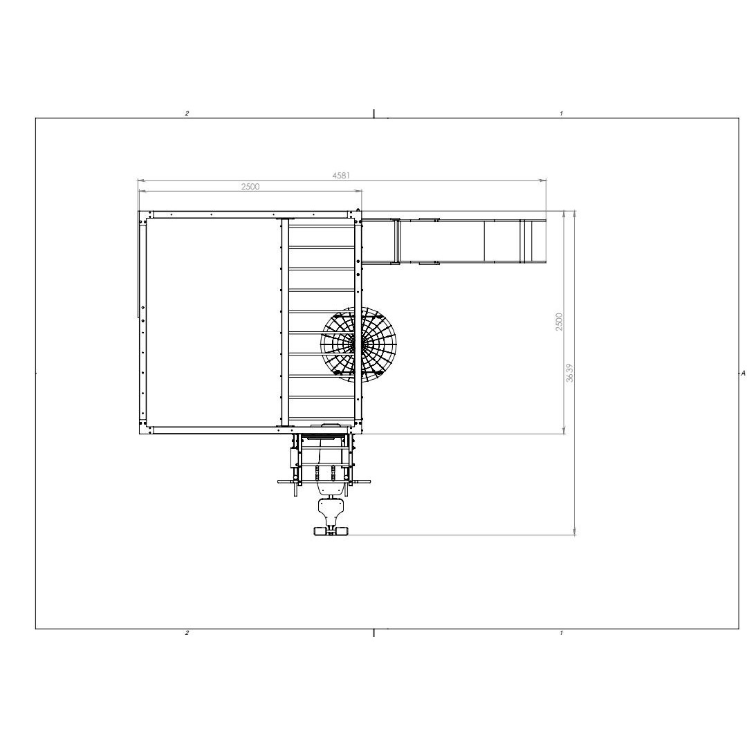 Мобільний вуличний спортивний комплекс Artikos KYB-1 базовий