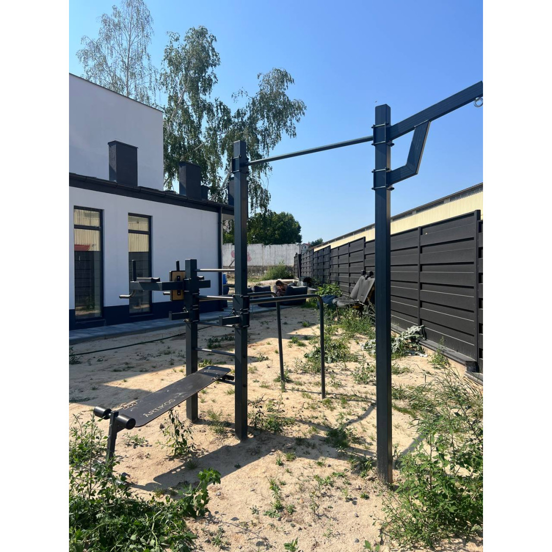 Турнік вуличний з брусами ARTIKOS S-6-2